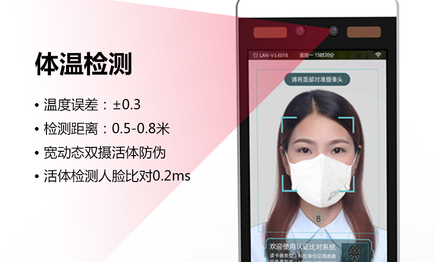 智能(néng)測(ce)溫三件套 守(shou)護複工(gong)的(de)你們